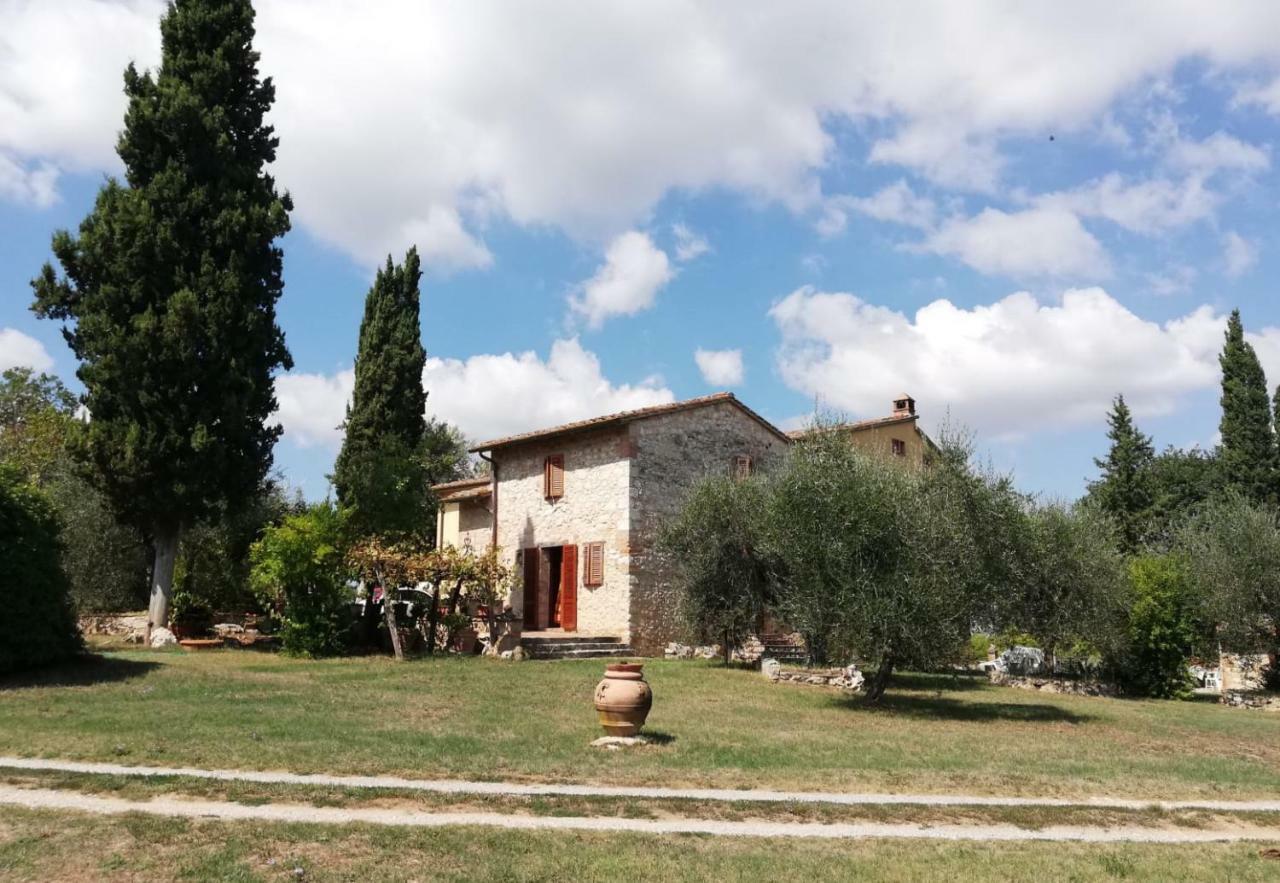 コッレ・ヴァル・デルザNel Chianti Lungo La Francigenaアパートメント エクステリア 写真
